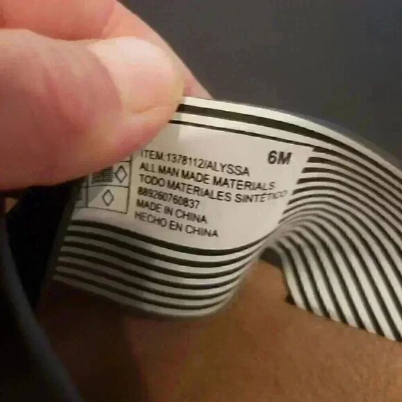 𝅺Izod Women's Black Alyssa Strap Slides - Picture 9 of 9